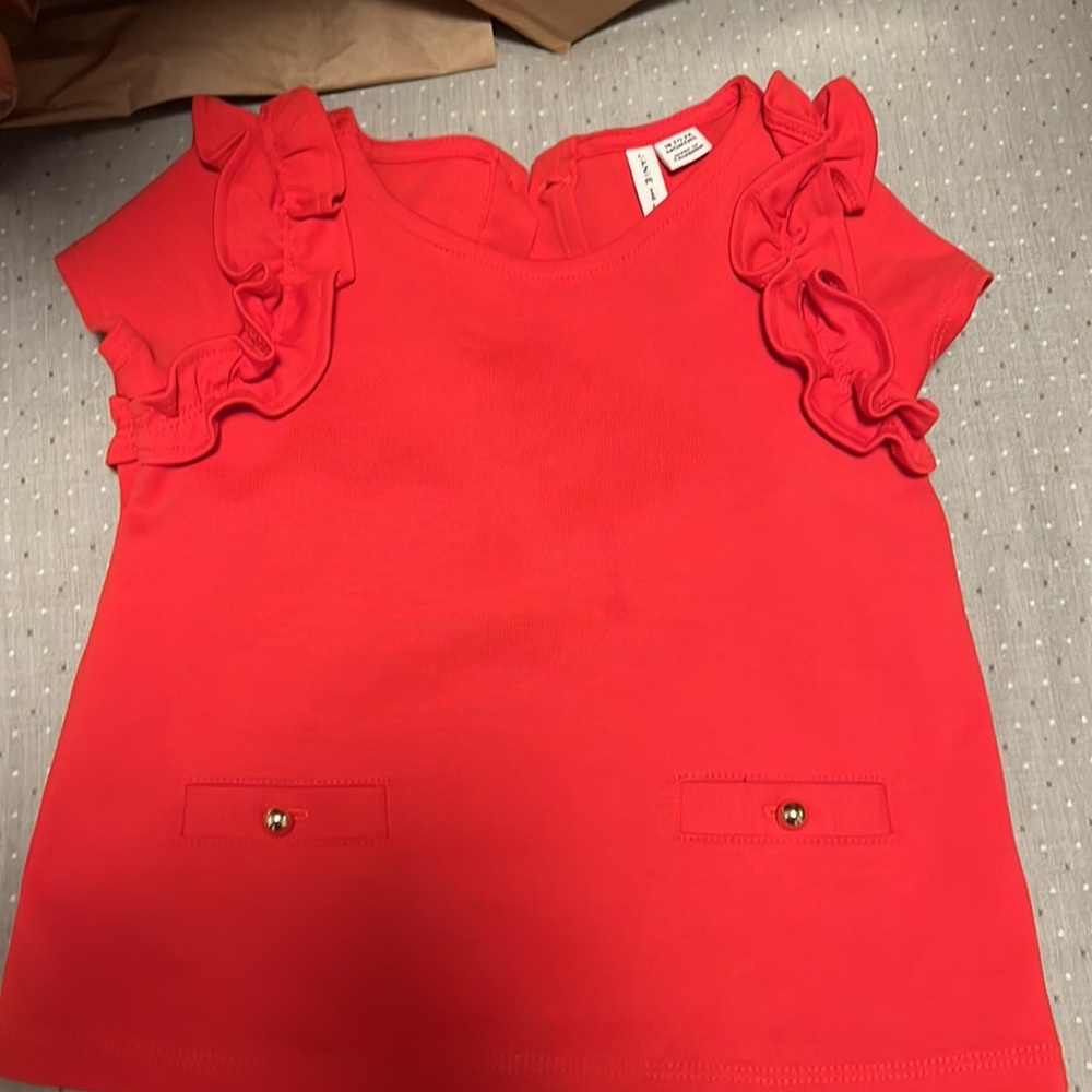Like New toddler 18-24m Janie and Jack blouse worn once